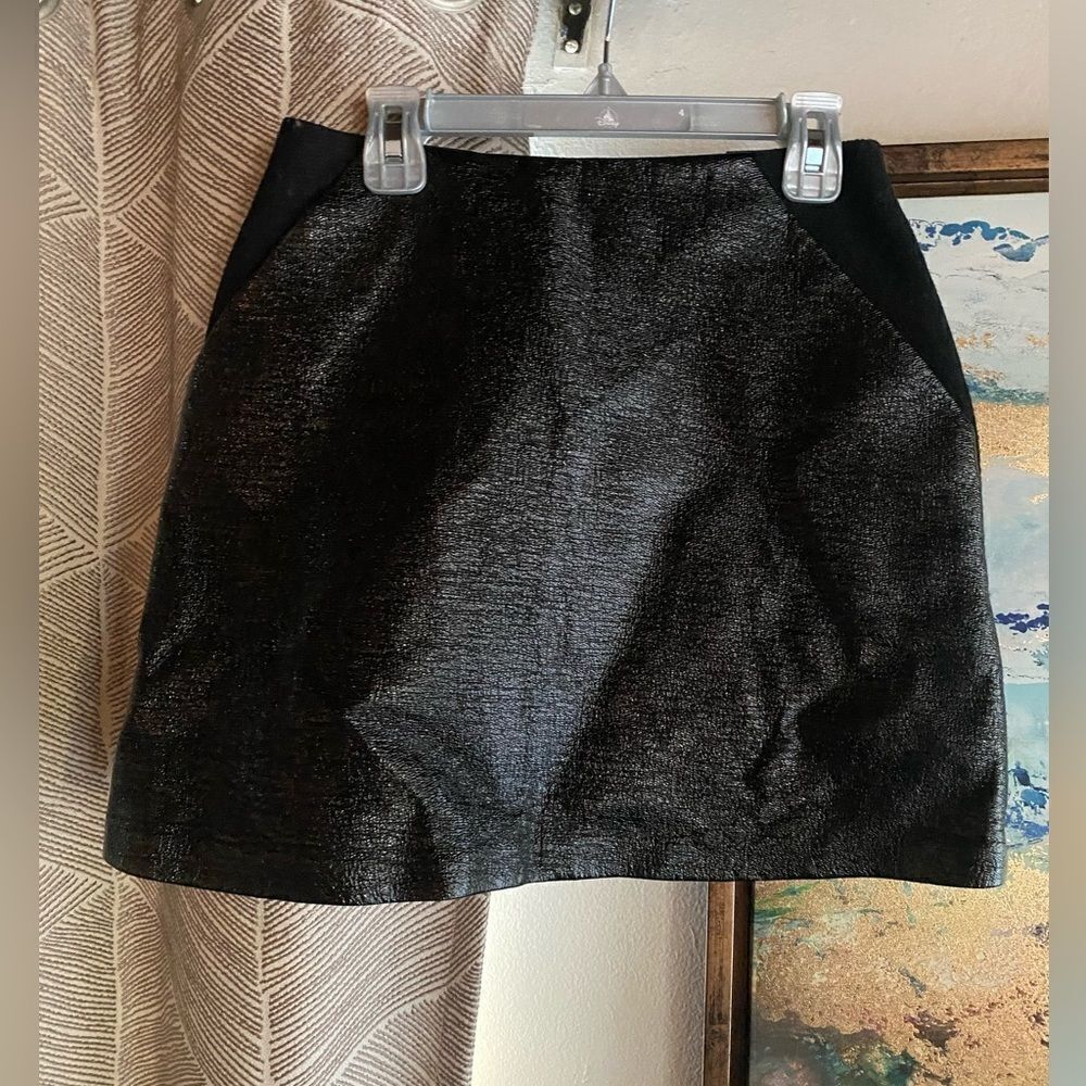 The Kooples black mini skirt size 36